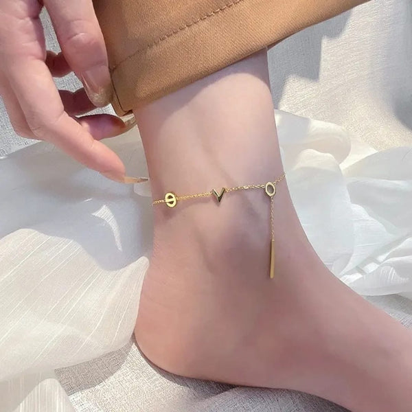 Anklet Bracelet Tow piece