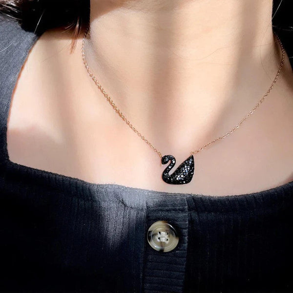 Black Swan Necklace